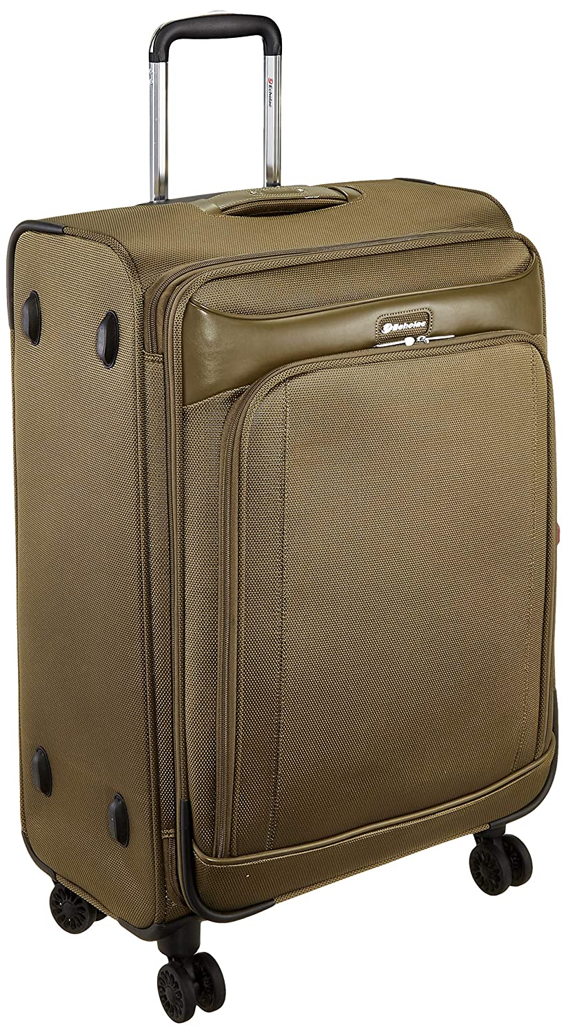Echolac Traverse Medium Brown Soft Sided Check-In Suitcase Trolley 66cm (CT547) Echolac New